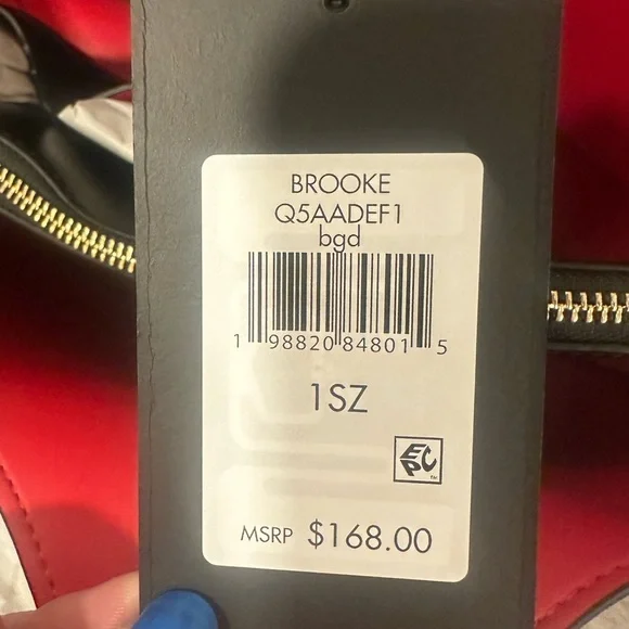 Halston Brooke Mini Tote Bag Beautiful Work Bag or all occasions Purse Brand New - Picture 15 of 15